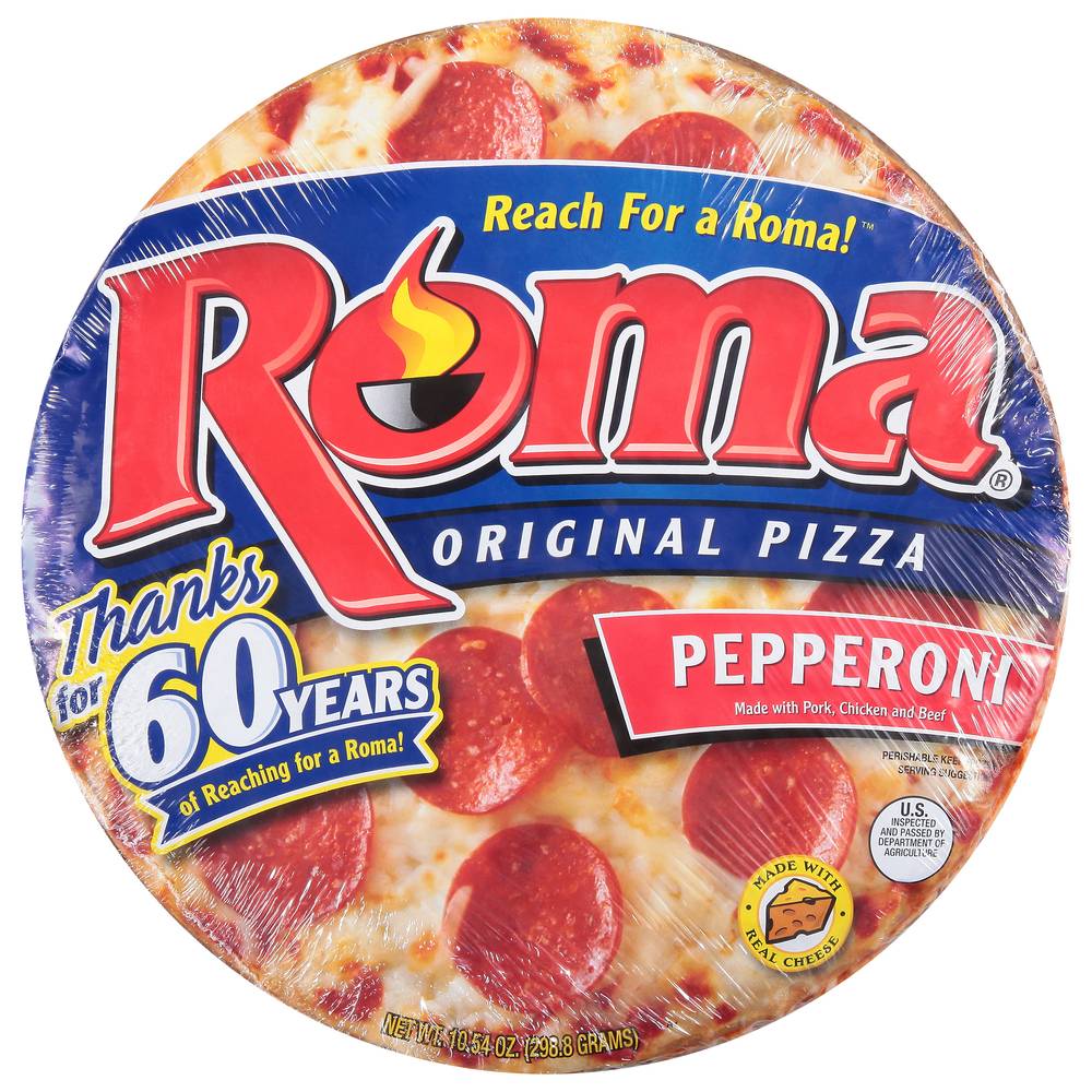 Roma Original Pepperoni Pizza (10.54 oz)