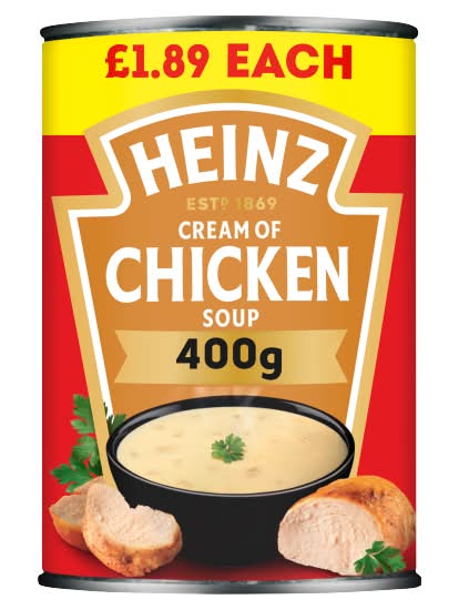 Heinz Cream Of Chicken, Soup (400g)