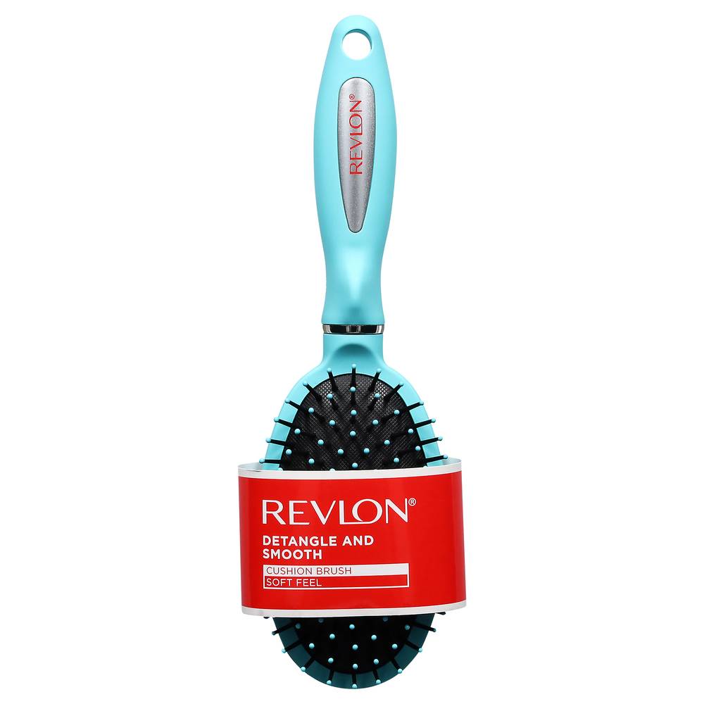 Revlon Essentials Detangle & Smooth Cushion Brush (3.4 oz)