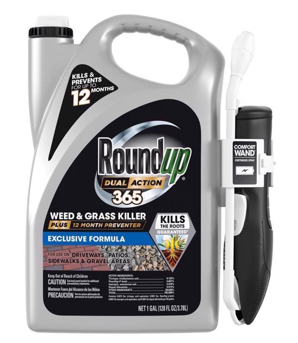 Roundup Weed And Grass Killer Rtu Liquid 1 Gal