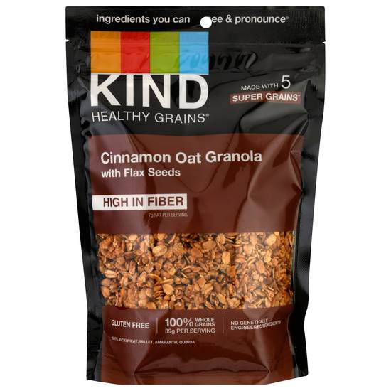 Kind Cinnamon Oat Clusters Granola