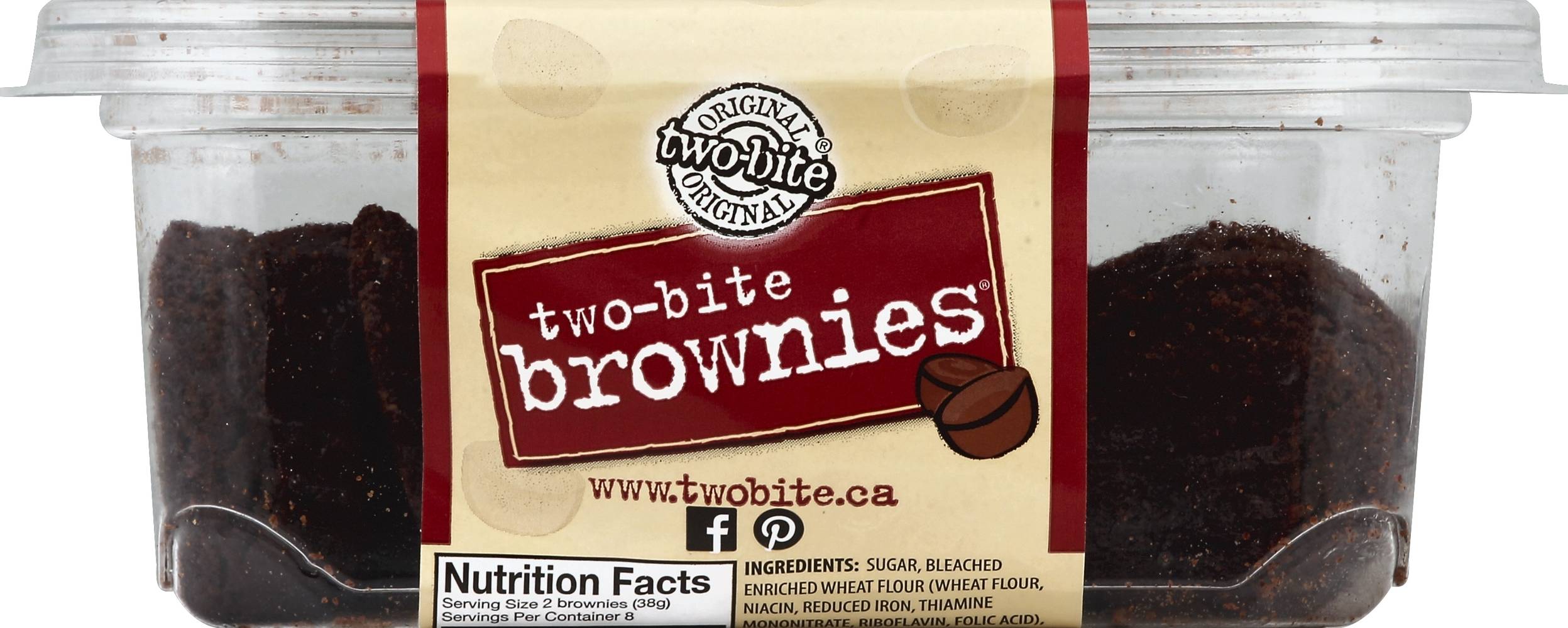 Two-Bite Chocolate Brownies (10.5 oz)