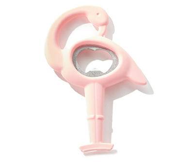 Tropical Flamingo Silicone Bottle Opener