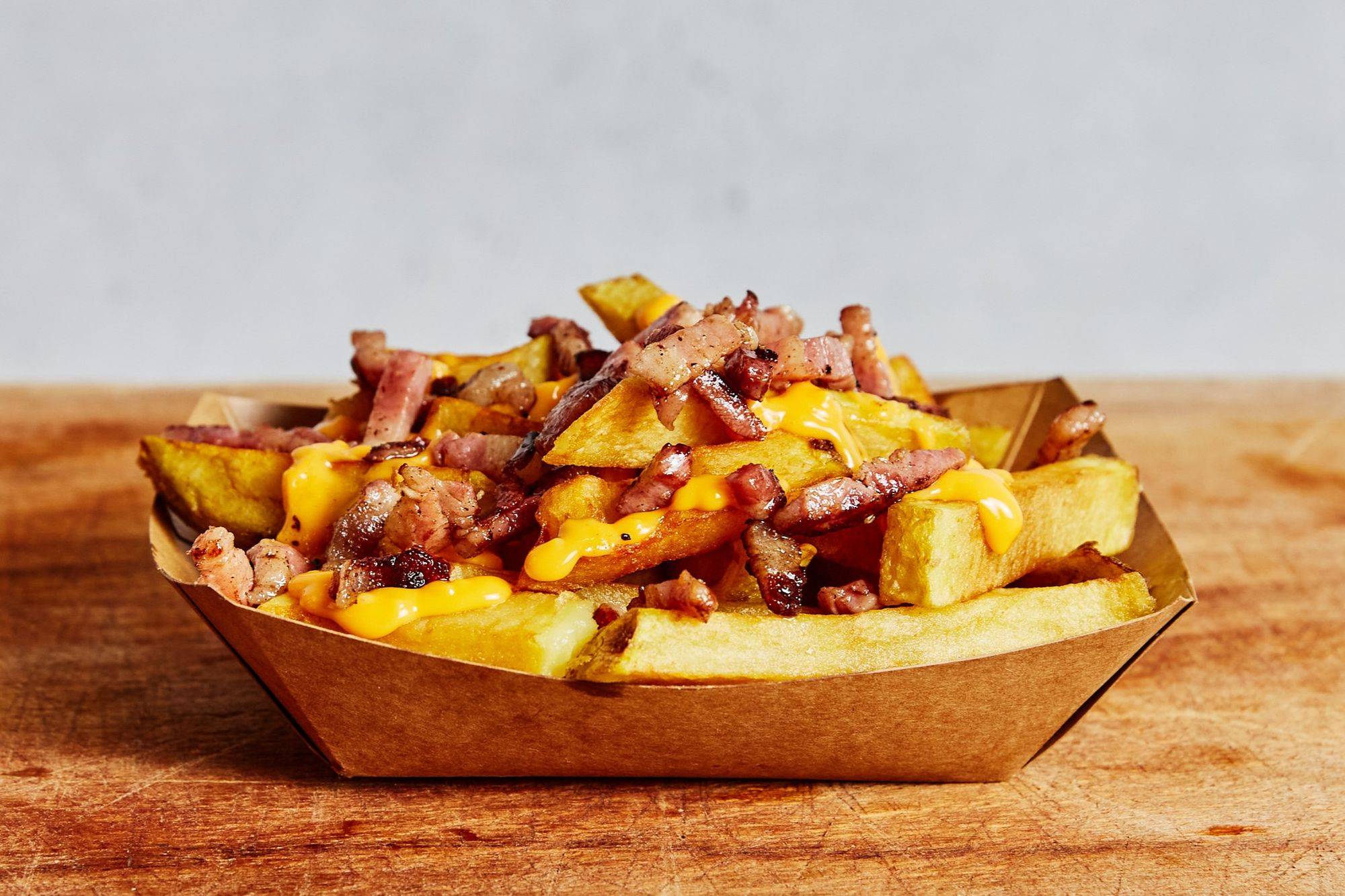 Frites Cheddar Lardons