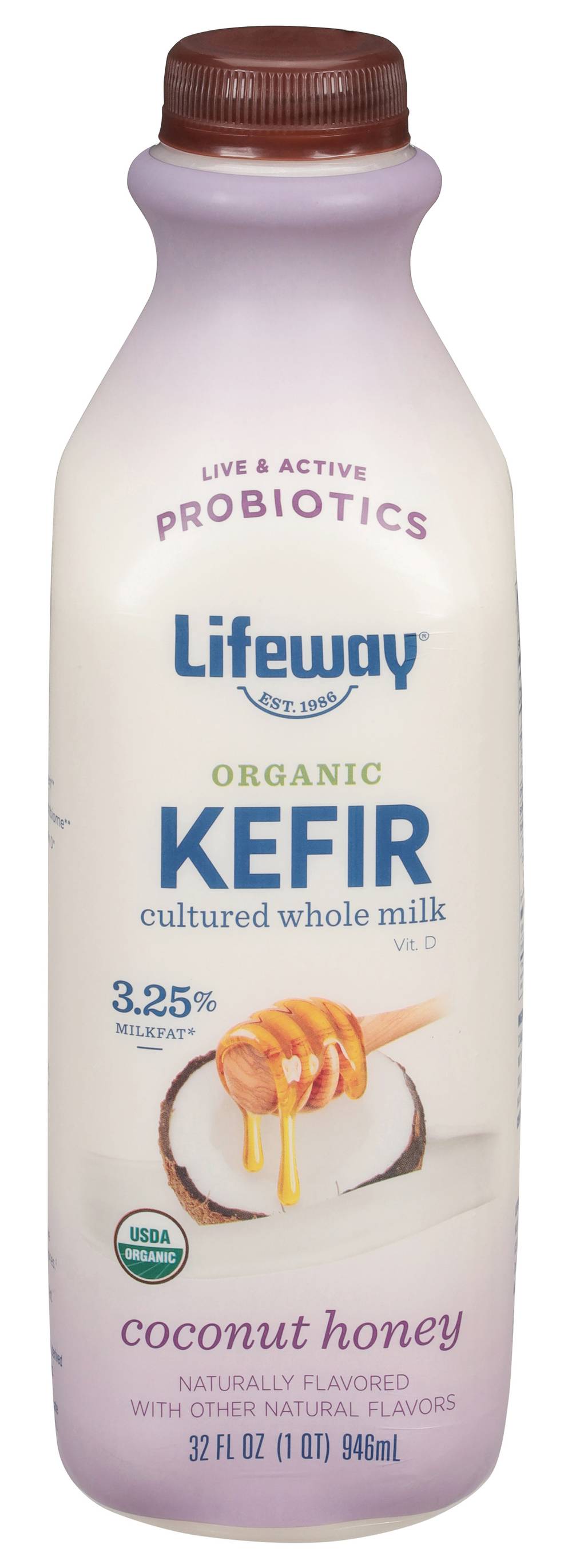 Lifeway Organic Coconut Honey Kefir (32 fl oz)