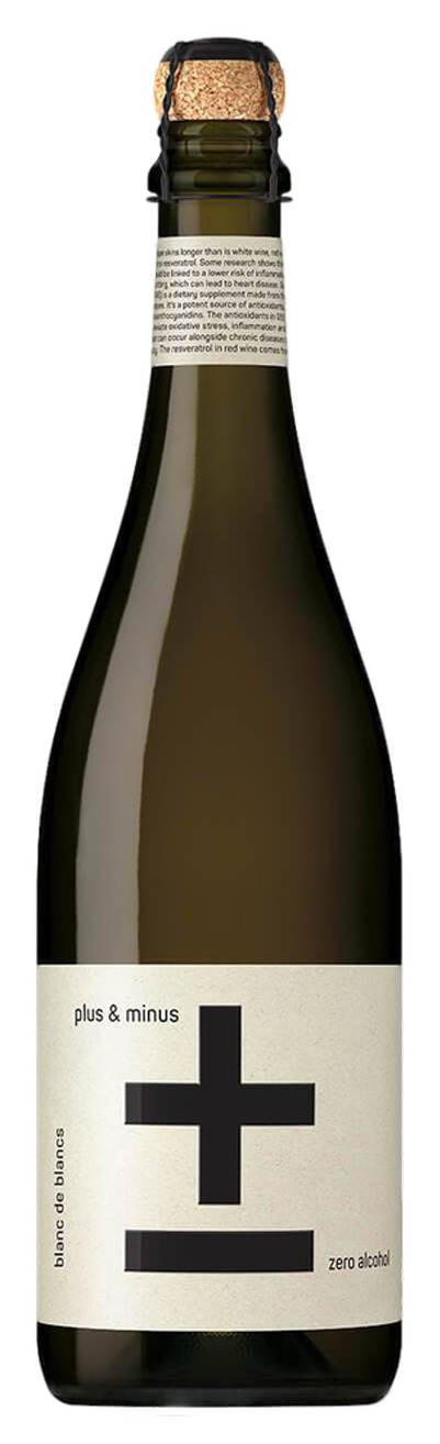 Plus & Minus Zero Alcohol Blanc de Blancs 750ml