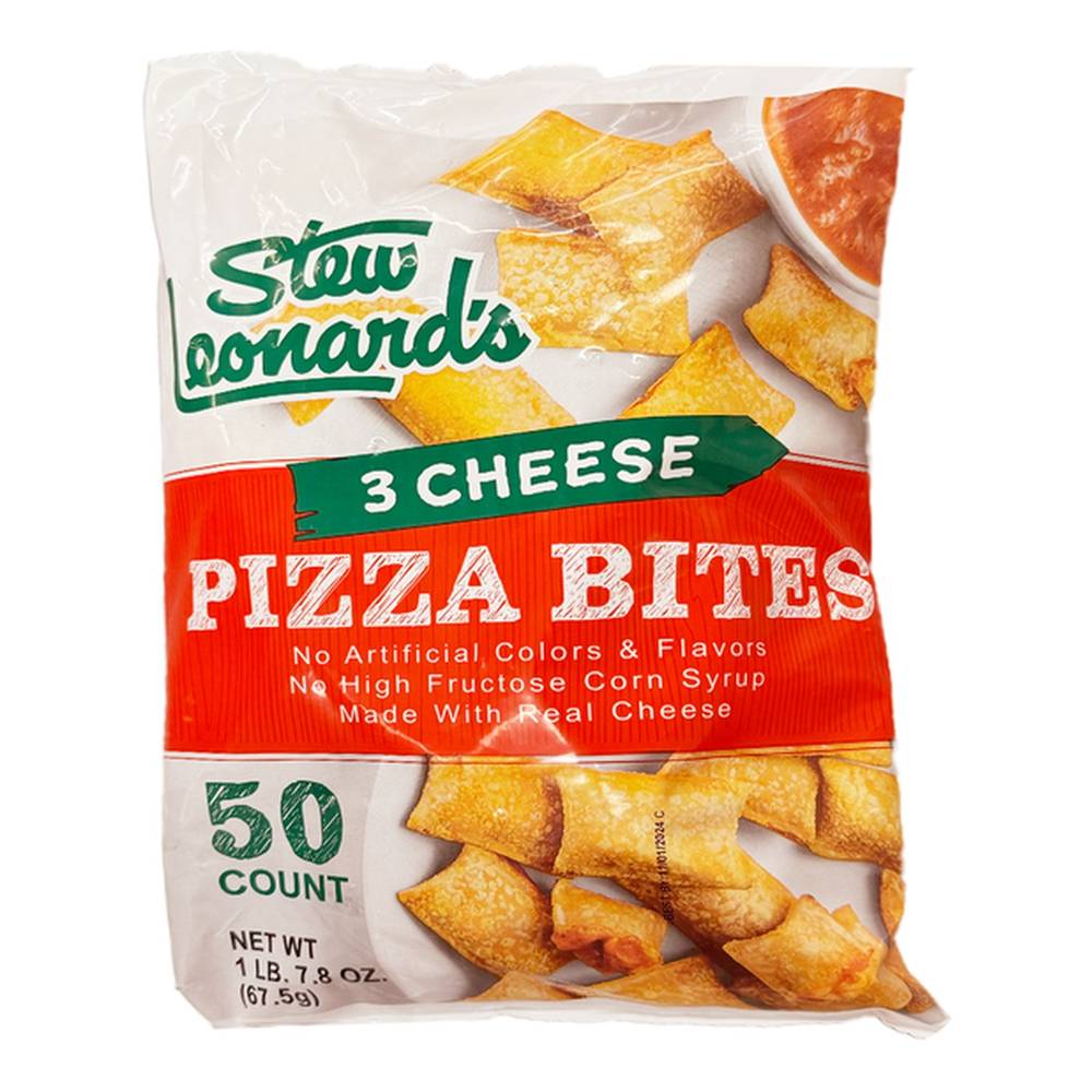 Stew Leonard's Three Cheese Pizza Bites (23.8 oz, 50 ct)
