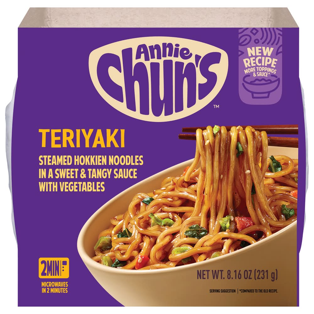 Annie Chun's Steamed Hokkien Noodles, Teriyaki (8.16 oz)