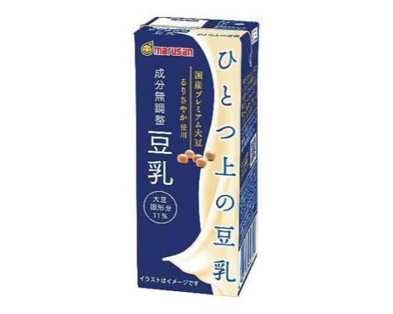 【チルド飲料】NLひとつ上の豆乳成分無調整豆乳200ml