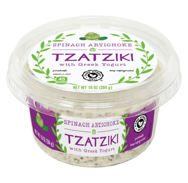 Park Street Deli Spinach Artichoke Tzatziki Dip (10 oz)