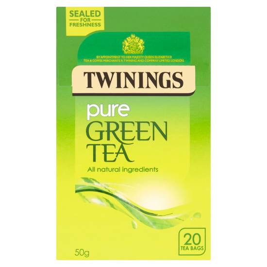 Twinings Pure Green Tea Bags (20 pack)