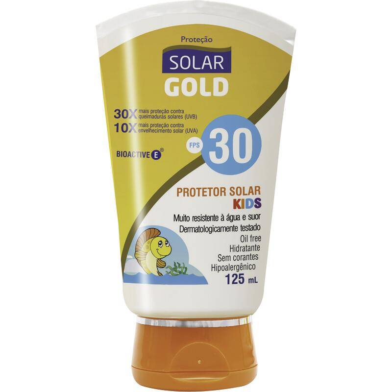 Solar gold protetor solar kids fps30 (125 ml)