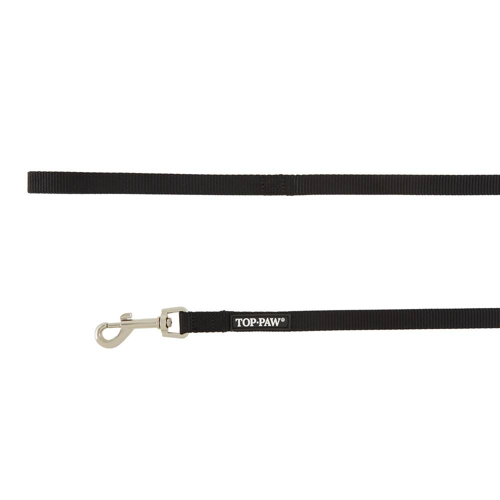 Top Paw Standard Dog Leash (5/8 in/black)