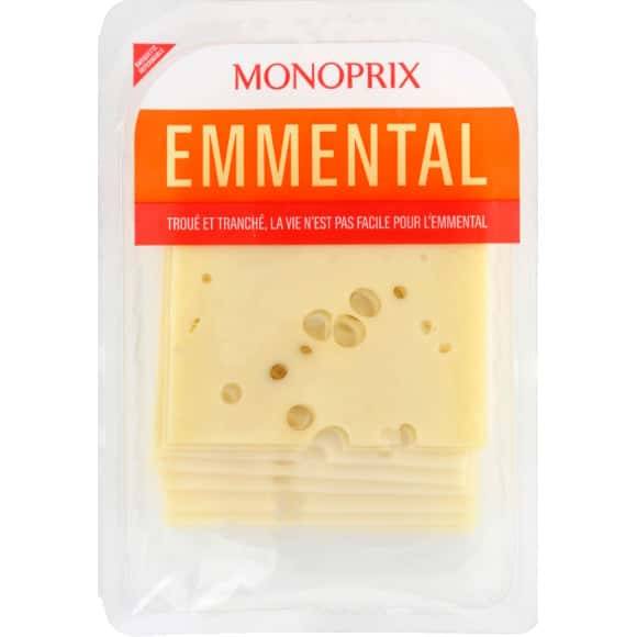 Monoprix Emmental La Barquette De 200 G