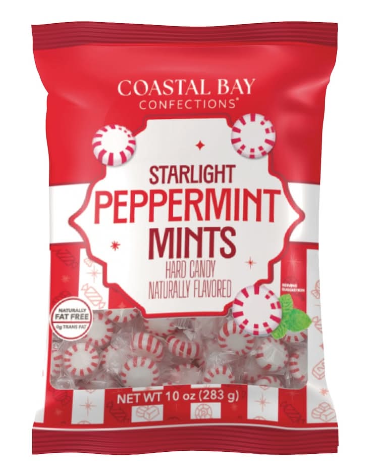 Coastal Bay Confections Starlight Hard Candies, Peppermint (10 oz)