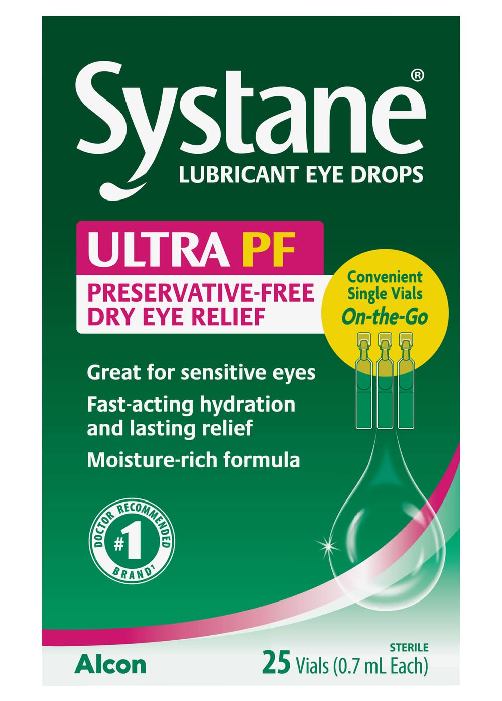 Systane Ultra Lubricant High Performance Eye Drops (17.5 ml)