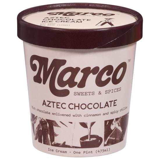 Marco Sweets & Spices Ice Cream (aztec chocolate)