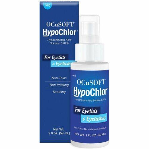 Ocusoft Hypochlor For Eyelids & Eyelashes Solution (2 fl oz)