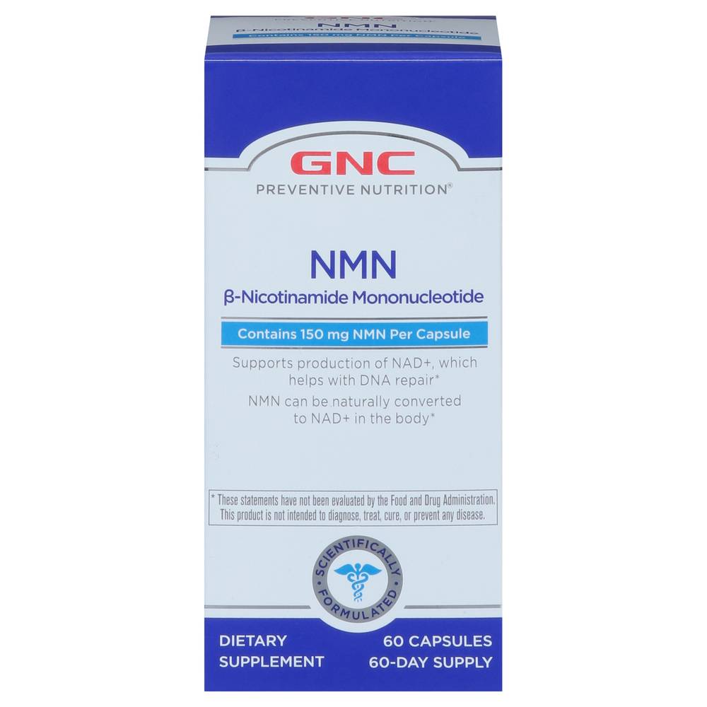 Gnc Nmn B-Nicotinamide Mononucleotide Capsules