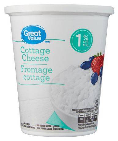 Great Value Cottage Cheese 1% (750 g)