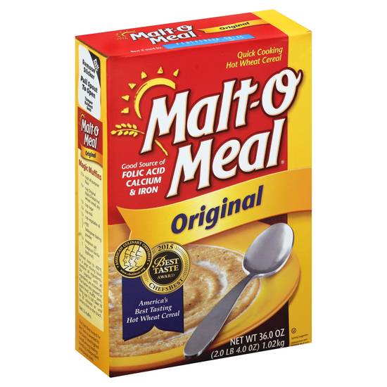 Malt-O-Meal Quick Wheat Hot Cereal Original (36 oz)