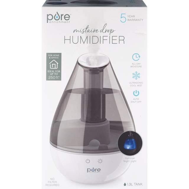 PE SILVER COOL MIST HUMIDIFIER