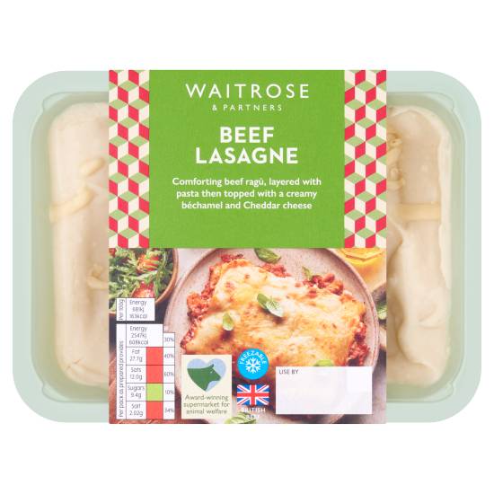 Waitrose & Partners Beef Lasagne