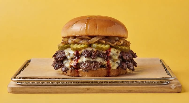 Raclette burger