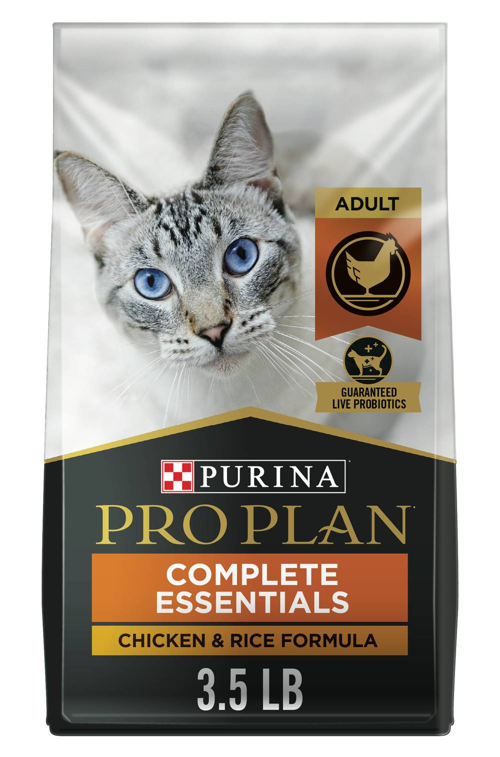 Purina Pro Plan High Protein With Probiotics For Cats, Chicken (3.5 lbs)