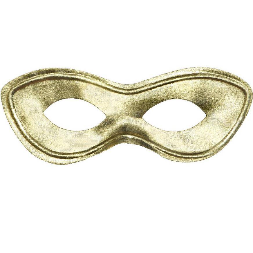 Gold Domino Mask