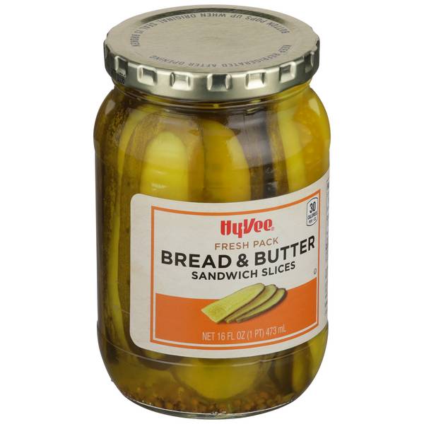 Hy-Vee Bread & Butter Sandwich Pickles