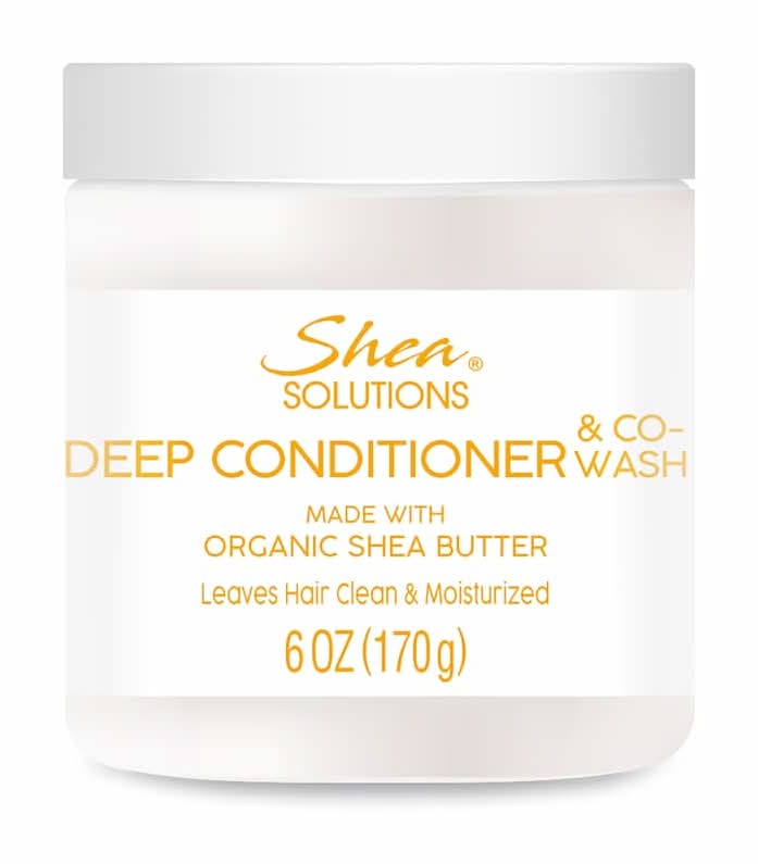 Shea Solutions Deep Conditioner & Co-Wash (6 oz)