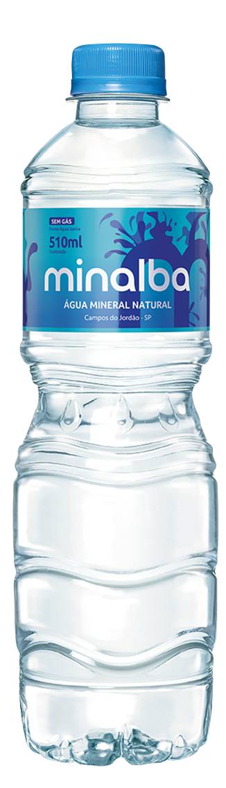 Minalba água mineral sem gás (510 ml)