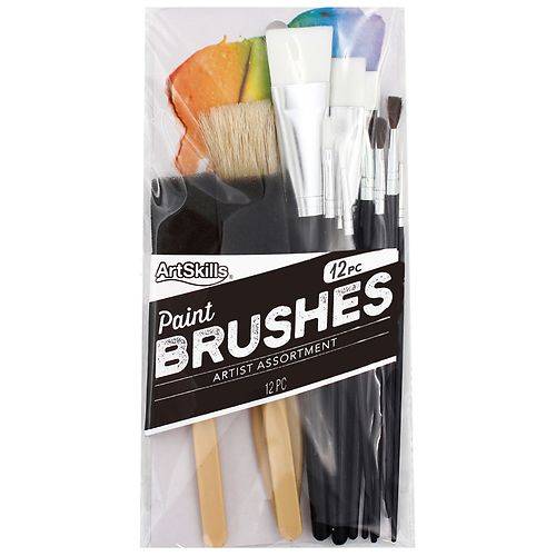 ArtSkills Brushes - 12.0 ea