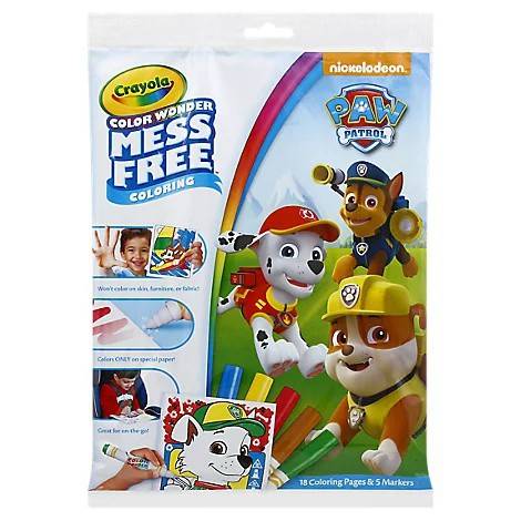 Crayola Paw Patrol Color Pages