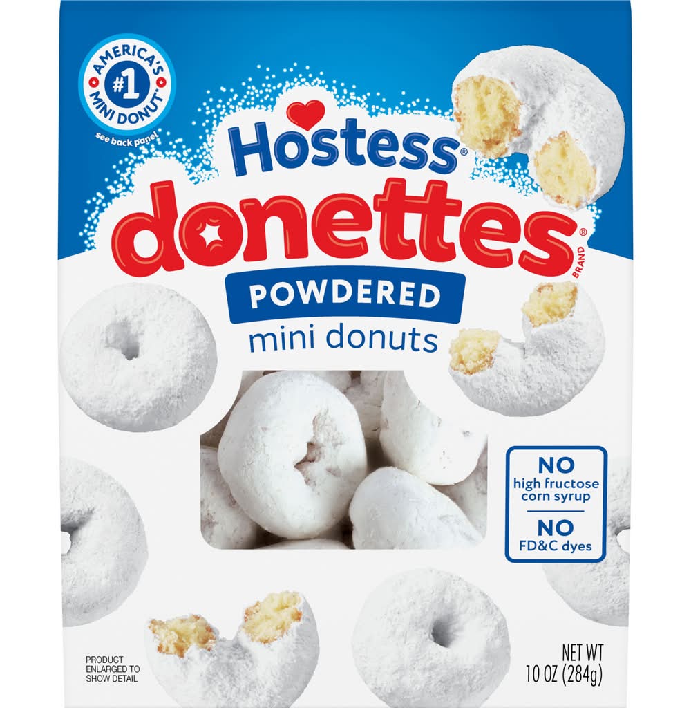 Hostess Donettes Powdered Mini Donuts (10 oz)
