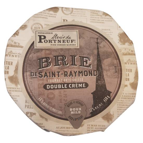 Brie De St. Raymond · Double crème de fromage (450 g) - Double creme cheese (450 g)