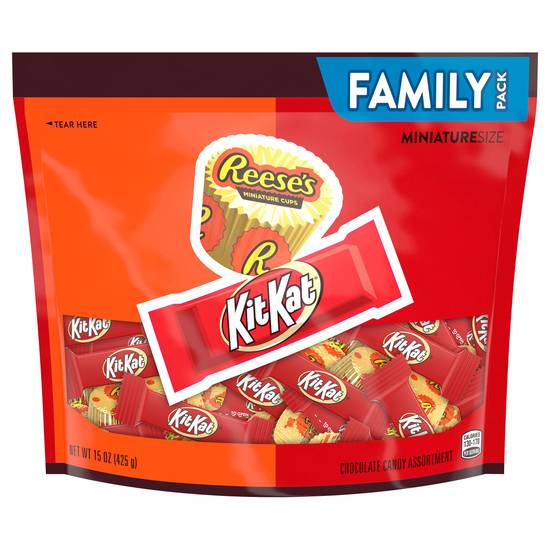 Hershey's Family Reese's and Kit Kat Assortment (15 oz)