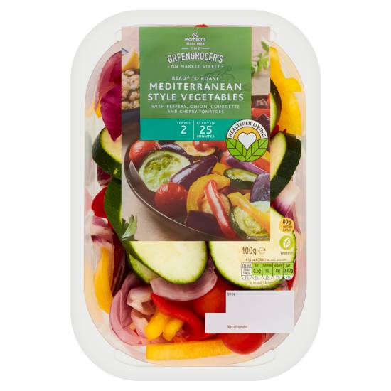 Morrisons The Greengrocer's on Market Street Mediterranean Style Vegetables (400g)