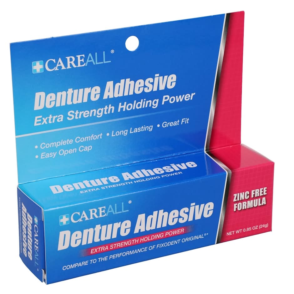 CareALL Extra Strength Holding Power Denture Adhesive (24 g)