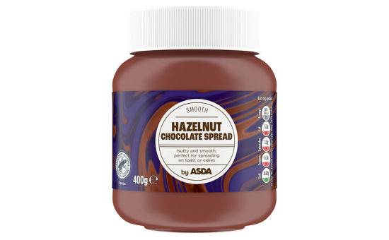Asda Hazelnut Chocolate Spread 400g