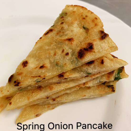 Spring onion pancake