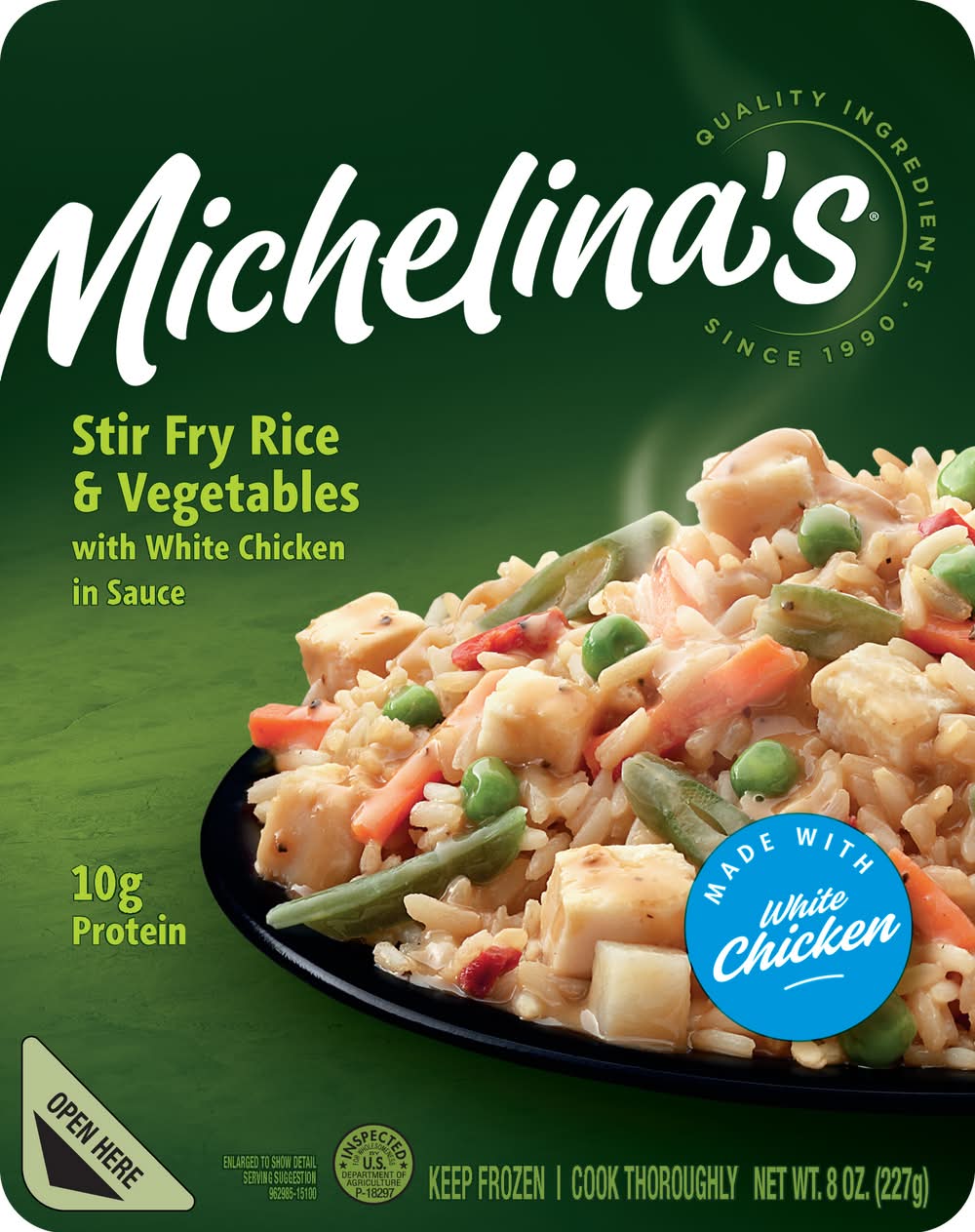 Michelina's Stir Fry Rice & Vegetables With Chicken (8 oz)