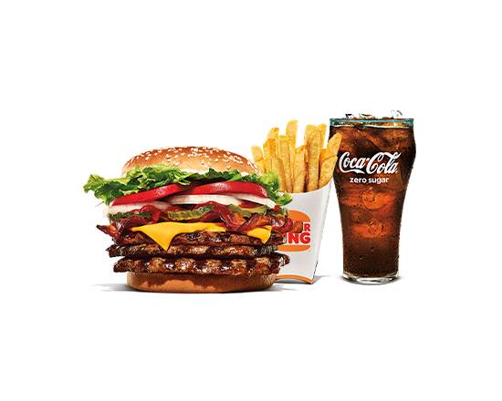 Bacon & Cheese Triple WHOPPER Meal