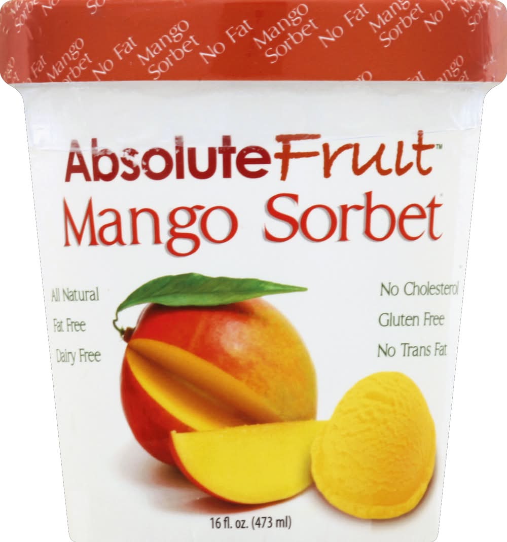 Absolute Fruit Mango Sorbet (16 fl oz)