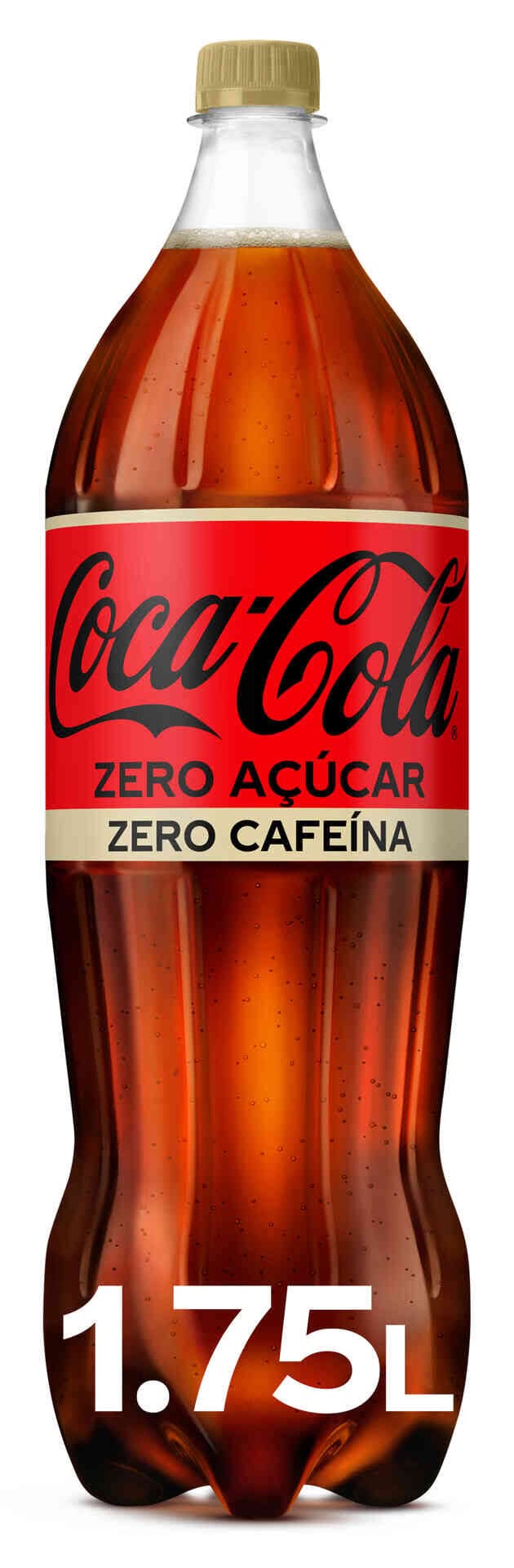 Refrigerante with Gás Cola Zero Sugar Zero Cafeína Coca-Cola (emb. 1,75 lt)