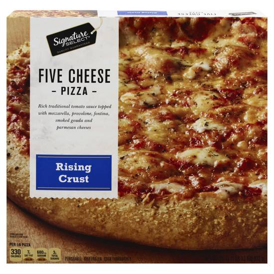Signature Select Rising Crust Five Cheese Pizza (29 oz)