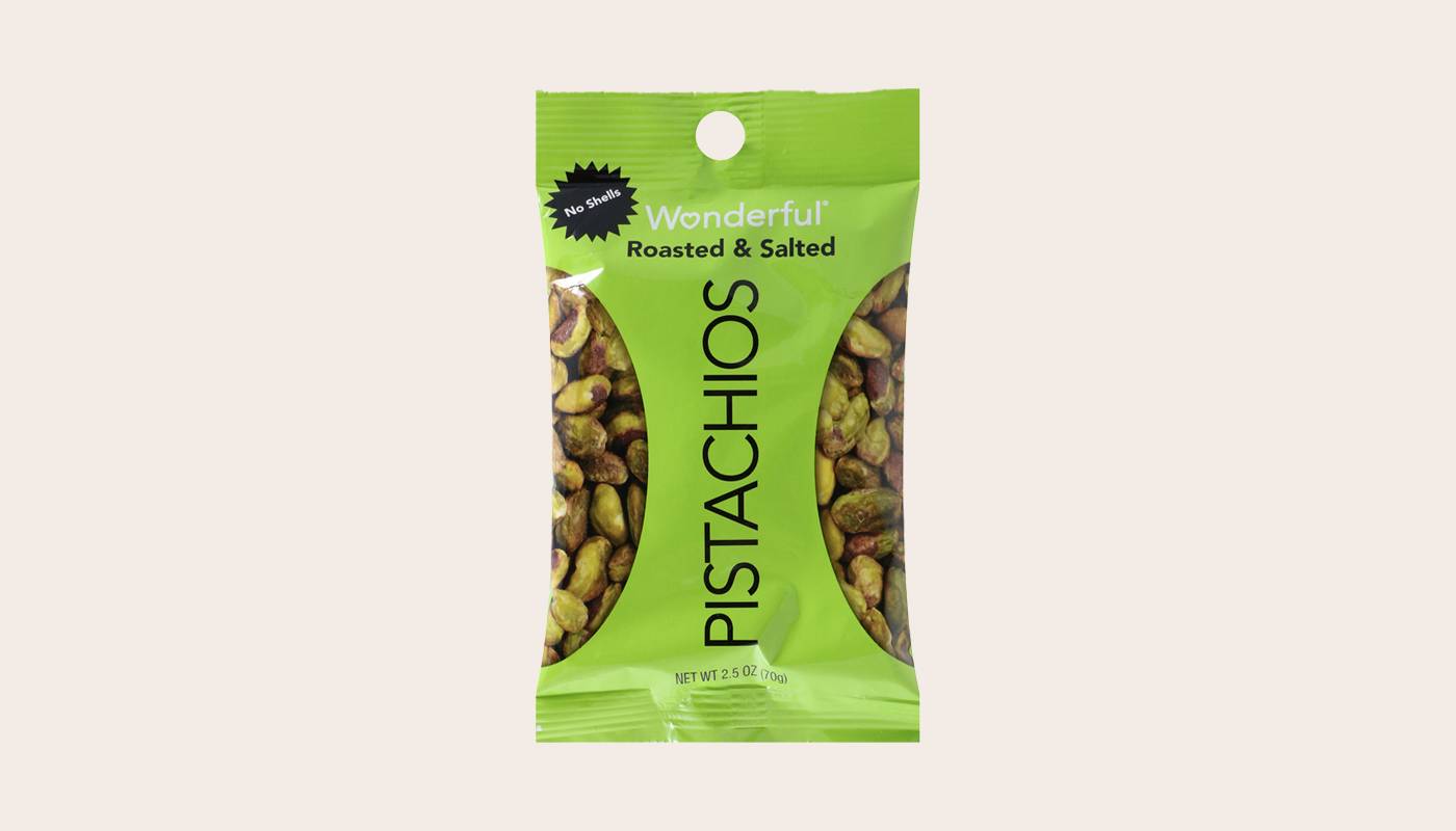 Wonderful Unshelled Pistachios 2.5oz