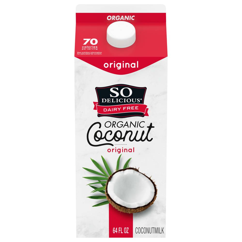 So Delicious Organic Dairy Free Coconutmilk (1.89 L)