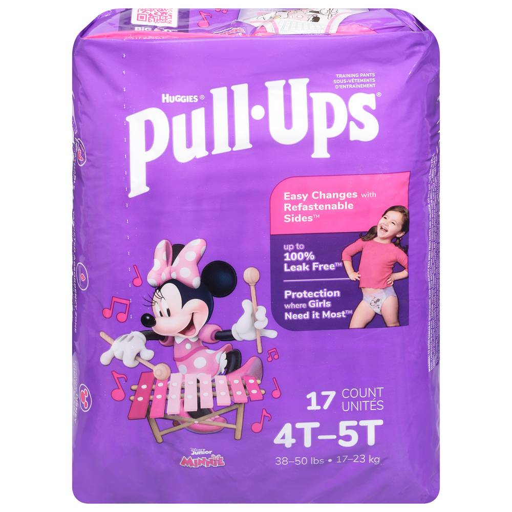 Huggies Pull-Ups 4t-5t Disney Junior Minnie Training Pants (17 ct)